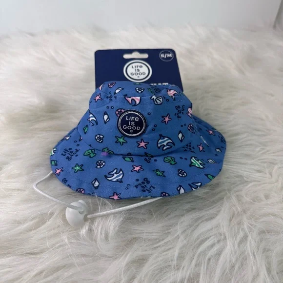 Blue and White Dog Shirts and Hat - Picture 5 of 6